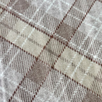 Фланель SABAEV 30120/1 Сканди клетка коричневая