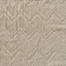 Махра купон жаккард ЗИГЗАГ бежевый - 50 см х 90 см (лицо)
