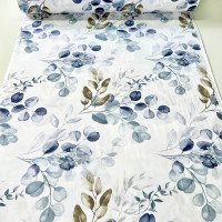 Поплин WH 28604 - Эвкалипт - синий