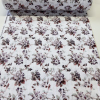 Фланель WH 24008 - Анютки - фиолетовые
