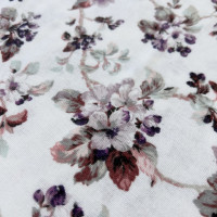 Фланель WH 24008 - Анютки - фиолетовые