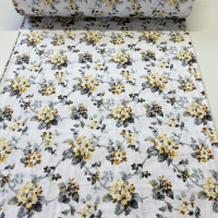 Фланель WH 24008 - Анютки - желтые