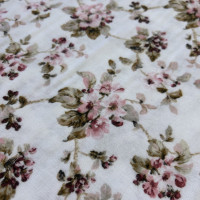 Фланель WH 24008 - Анютки - розовые
