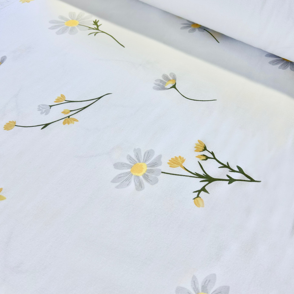 Фланель FREEDOM - 207251/1 Ромашки