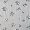 Фланель WH - №30094/31 Квітка бавовни фон бежевий