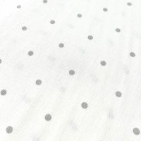 Ранфорс FREEDOM - №02286 - Горох серый - фон белый