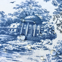 Тефлоновая ткань NAPOLYON - Версаль синий
